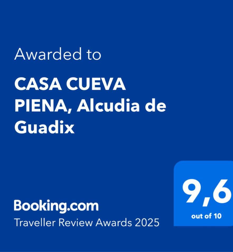 Casa Cueva Piena, Alcudia De Guadix Villa Dış mekan fotoğraf